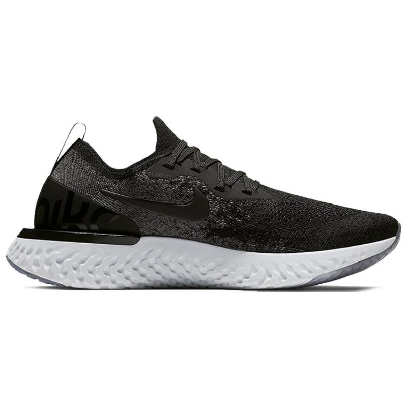 Nike Epic React Flyknit Black Dark Grey Women's Sneakers AQ0070-001