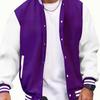 American Street Classic Baseball Jacket Men's Jacket Sports Casual Jacket Suitable for Both Men and Women