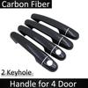 Door Handle For Toyota Corolla 10 E140 E150 2008 2009 2010 2011 2012  Luxurious Door Handle Car Covers Accessories Sticker