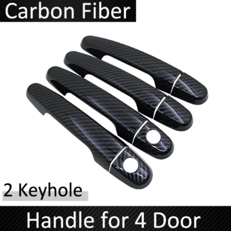 Door Handle For Toyota Corolla 10 E140 E150 2008 2009 2010 2011 2012  Luxurious Door Handle Car Covers Accessories Sticker