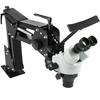 Micro Inlay Espelhado Micro-fixação Multidirecional Microscópio Lente de 76mm Suporte de Mola Ferramentas para Joias 7X-4.5X