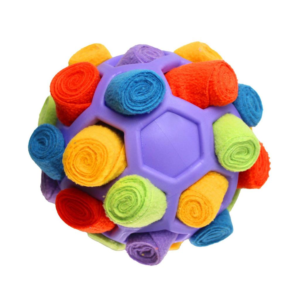 Bestselling Dog Sniffing Puzzle Squeaky Ball - Bite-Resistant Pet Toy