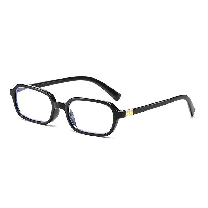 Elegant Anti-Blue Light Reading Glasses for Seniors - Full Frame, Fashionable High-Definition Design for Men and Women