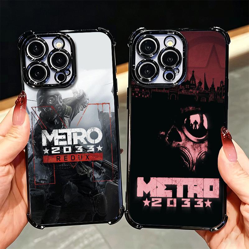 Metro 2033 Soft Phone Case For Xiaomi Poco X7 X8 Pro Max X6 X5 X3 F8 Ultra F7 M8 M7 M5S Redmi 15C 15A 15 14C 13C 12C 13 12