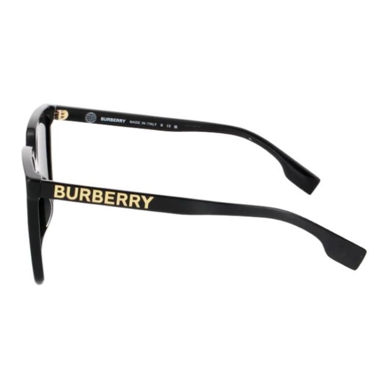 Burberry Logo Lettering Square Sunglasses Unisex Couple Black