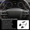 Pro Seat Leon fr MK3 MK4 5F ST Cupra Ateca Alhambra Arona Ateca ibiza 6P ABS Samolepka na řadicí páčky pod volant z uhlíkových vláken