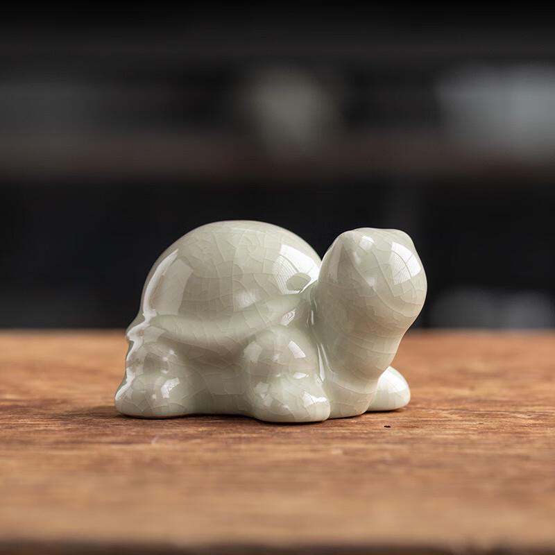 Ceramic Turtle Tea Pet Ornament