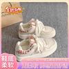 New Platform White Shoes Versatile Casual Student Board Shoes Cute Dopamine