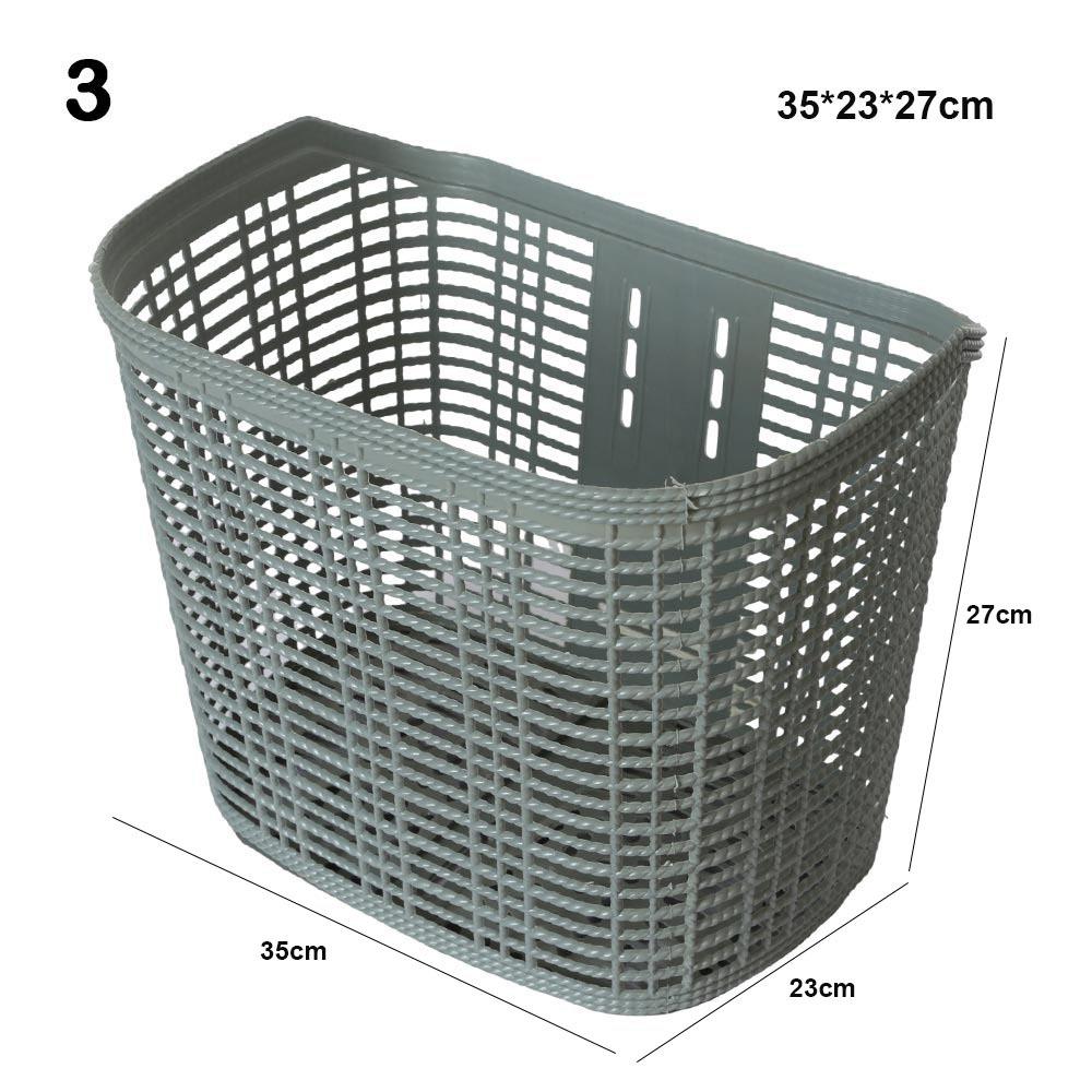 Hollow Children Bike Basket Multicolors Scooter Handlebar Basket Rear Cycling Accessories