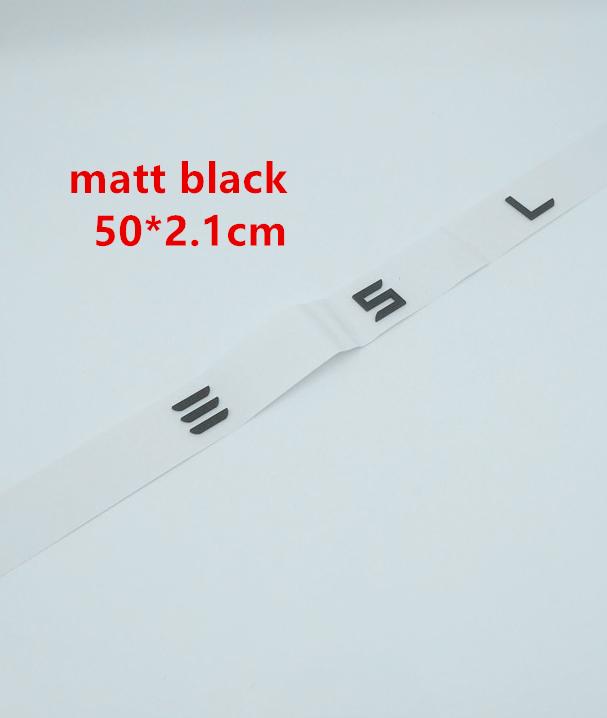 

1pcs 3D ABS for Tesla car Letter Front Hood Head Bonnet Emblem Rear Tail Trunk Sticker Badge Decal styling Accessories