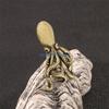 Y3NA Antique Brasses Octopuses Sculpture Functional as Bookend and Paperweight Ornament