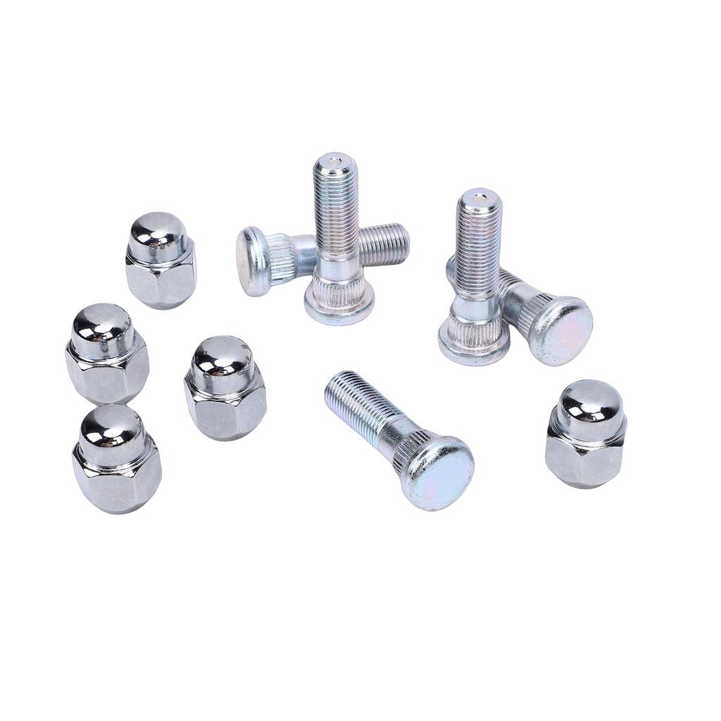 5 Pairs Wheel Hub Bolt Stud Nut Set 28365FE001 Car Wheel Stud and Lug Nut Replacement for Subaru Ascent BRZ Crosstrek