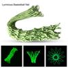 Basketball Net Glow In the Dark Wear-resistant Nylon Heavy Duty Basketball Net Replacement for Outdoor