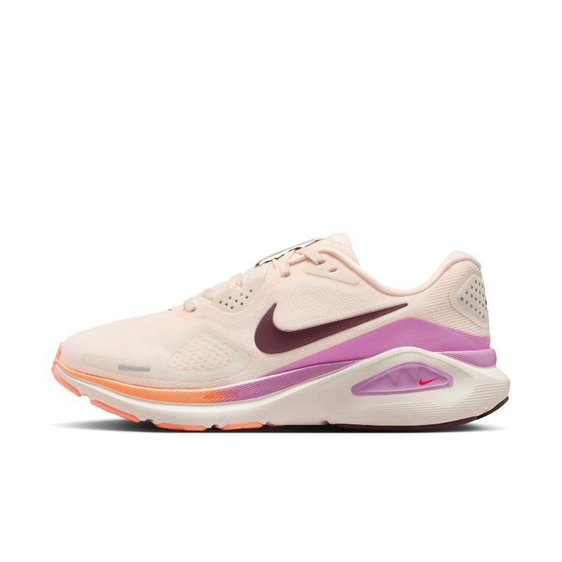 Nike Women s Cushioning Professional Running Shoes for Summer Breathable Road NIKE STRUCTURE 26 HJ1101 35.5 розовый