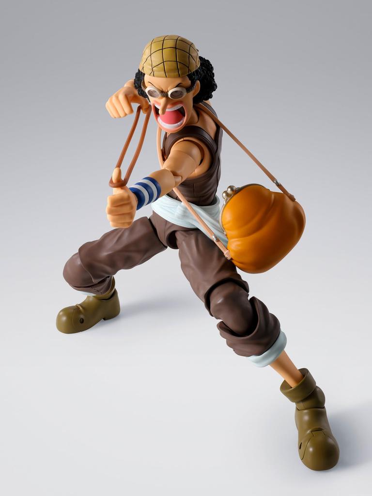 TAMASHII NATIONS ONE PIECE Usopp of 145mm PVC ABS Painted Movable Figure S.H.Figuarts -Dawn Adventure- Approx. &