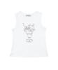 ESCAPEFROM Vintage Parfait Print Sleeveless White