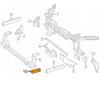 Product Name: "Radiator Bracket for Mercedes W246/W176/W117/W156, Part No. 2466260088"