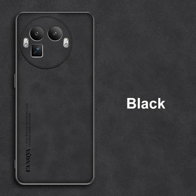 EUCAGR Custodia in Pelle PU per Telefono For Realme GT8 Pro For Realme GT 8 RealmeGT8 5G Cover Posteriore Silicone Antiurto Protezione Completa