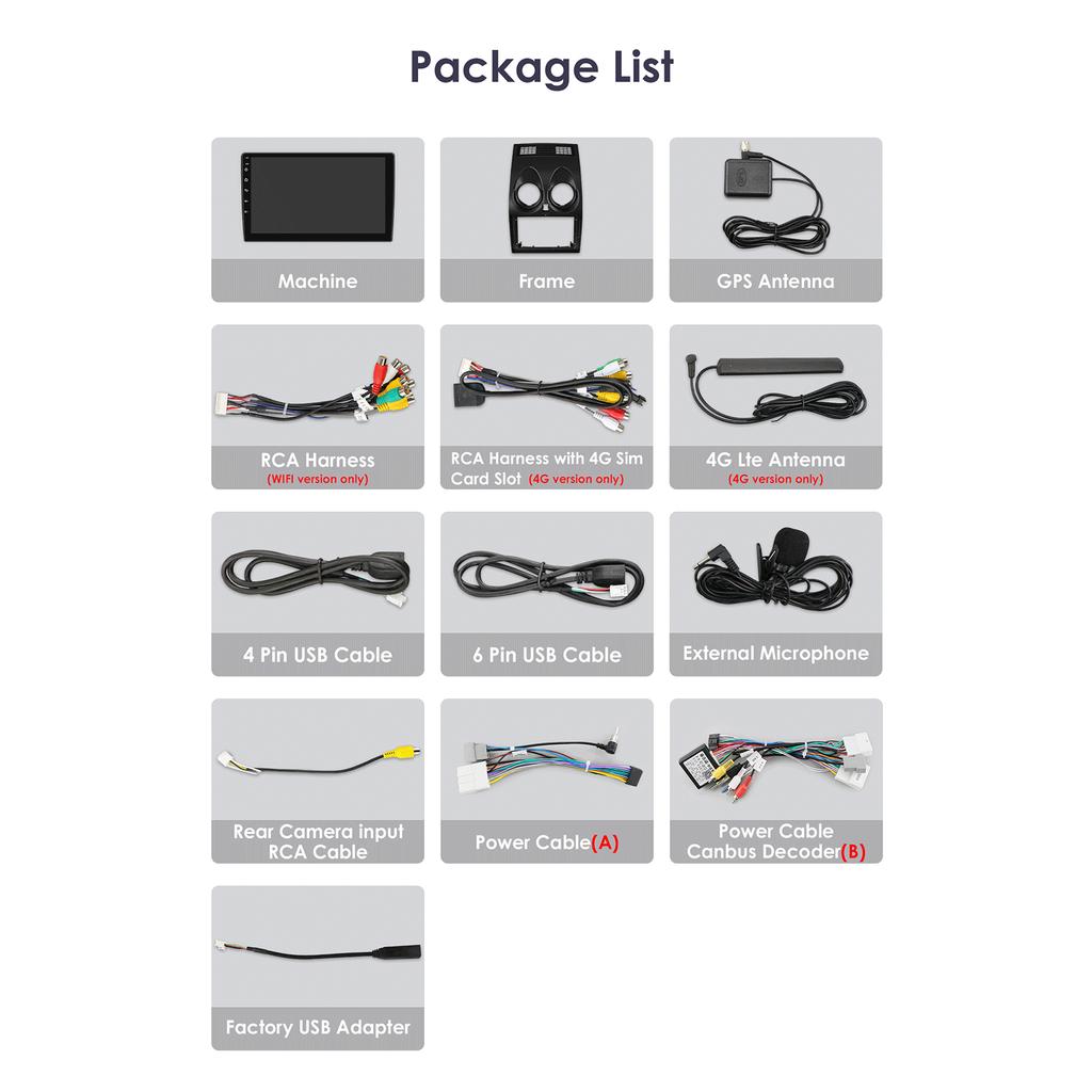 Hizpo 8G+128G AI Voice Car Radio Android Auto Multimedia for Nissan Qashqai J10 2006 2007 2008-2013 Carplay 4G NET 2Din GPS Autoradio