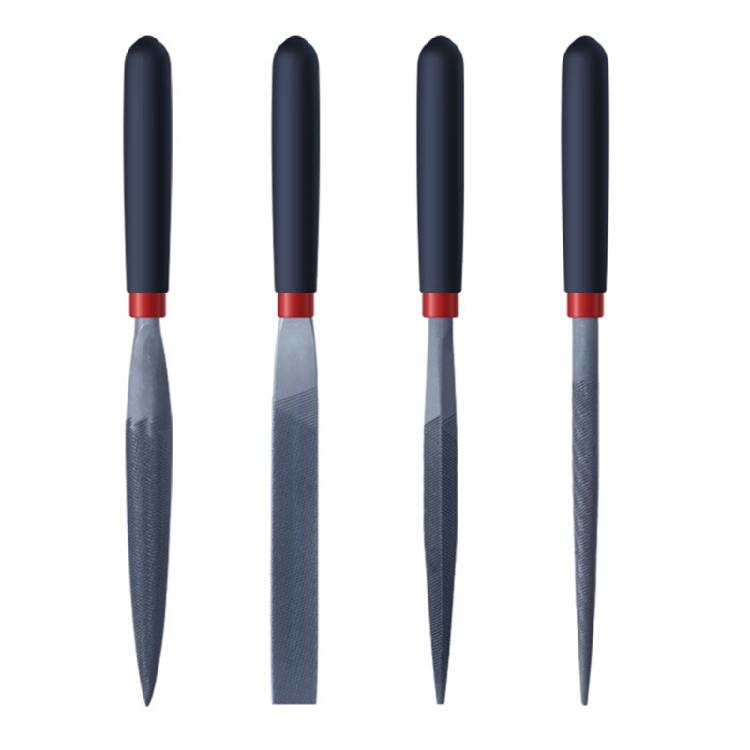 

4Pcs Mini Steel Files Mini Needle Flat File For Stone Glass Metal Carving Craft Flat File Woodworking Hand Tool Set 1