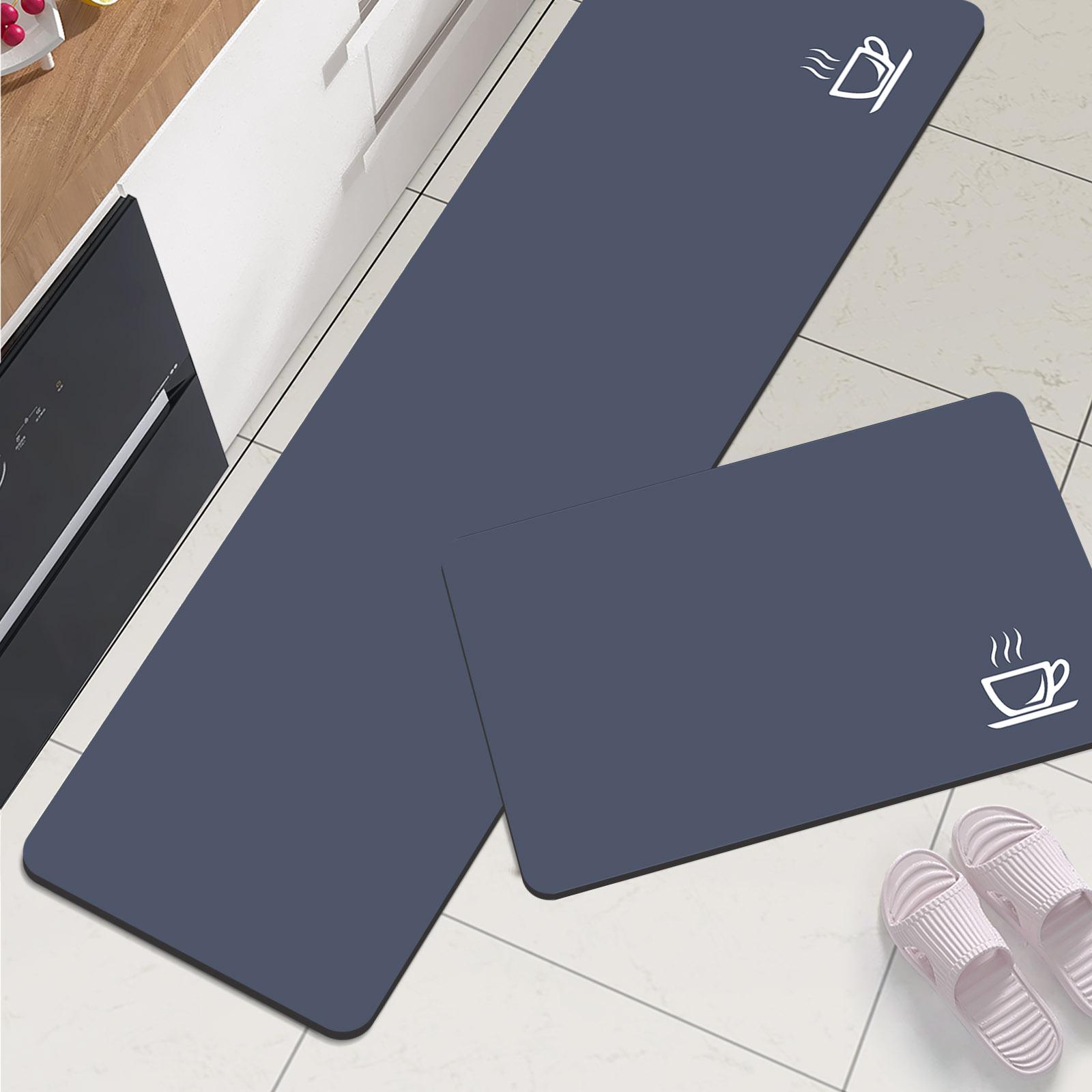 

Кухонный коврик для пола Водонепроницаемый Нескользящий Длинный Ковер Коврик для Кухни для Гостиной Прихожей Ванной Комнаты Дверной коврик Моющийся 40cmx60cm