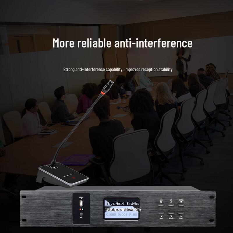 Runpu Professional Wired Gooseneck Delegate Conference Microphone (CN version)
