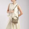 Top Layer Cowhide High-end Ceiling 25 New Geometric Bag, Mini Genuine Leather Pillow Bag, Single-shoulder Crossbody Handbag for Women