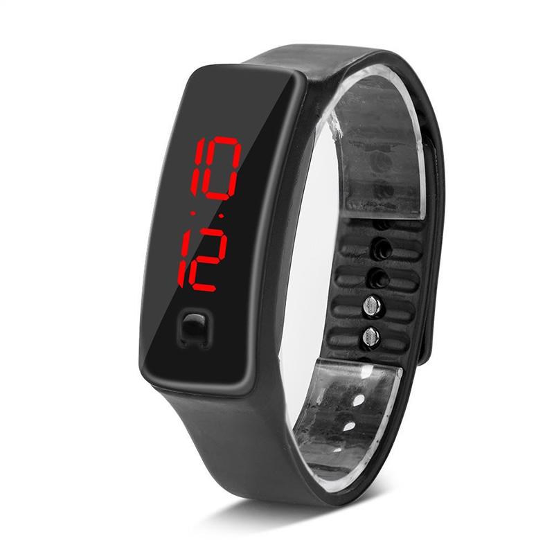 Fashion Digital Wrist Watch Multifunctional Sports Bracelet for Boys Girls