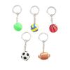 Creative Keychains for Volleyball and Baseball, Commemorative Equipment Business, Gifts for Football, Basketball, Beach Volleyball,