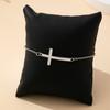 A Women's Bracelet, Simple Cross Classic Fashion Bracelet, Suitable for Daily Wear and Vacation Wear