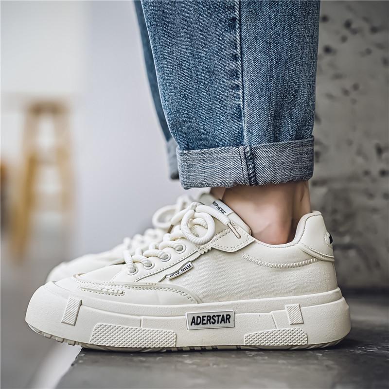 Chaussures de skateboard basses décontractées pour hommes, baskets confortables pour garçons, étudiants tendance, semelle souple, classiques, respirantes, antidérapantes