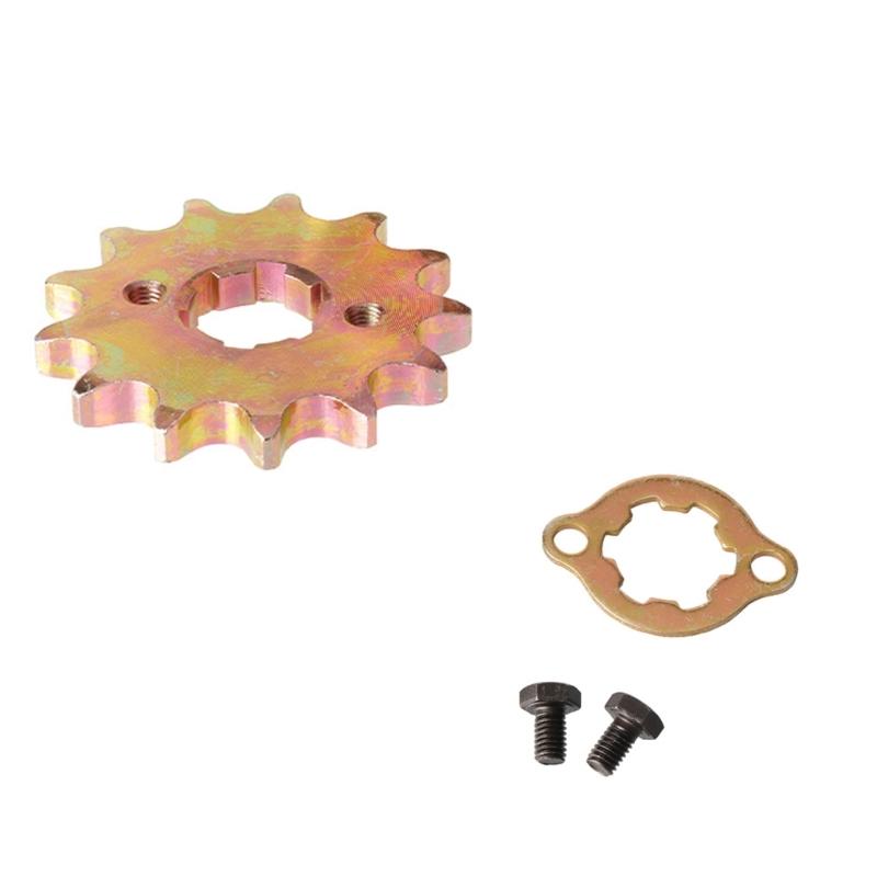 Replacement Chain Drive Sprocket 530-25mm 13T 14T 15T 16T Metal Front Mount Sprocket Part for Repair Shop Maintenance
