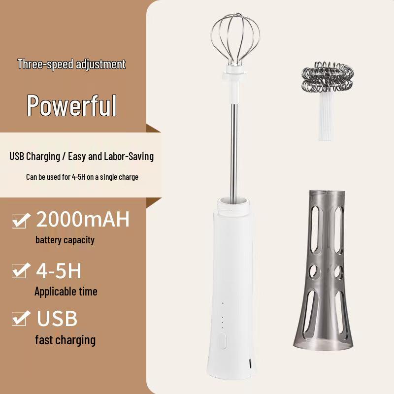 Беспроводной многофункциональный электрический миксер и взбиватель яиц