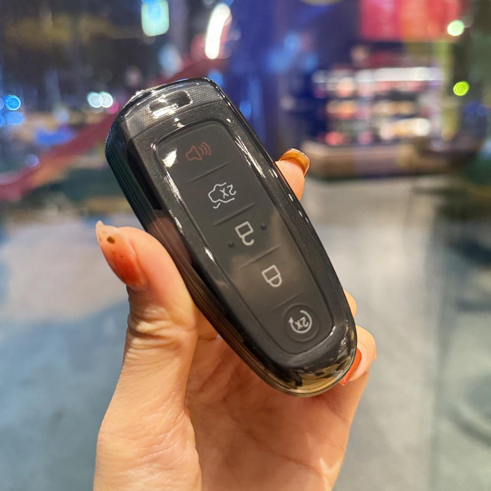 TPU-Auto-Fernschlüsselhülle für Ford Edge, Escape, Expedition, Explorer, Focus, Taurus, Flex, C-MAX