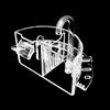 Aquarium External Filter Box Acrylic External Hanging Water Purifier For Round Fish Tank Accessories