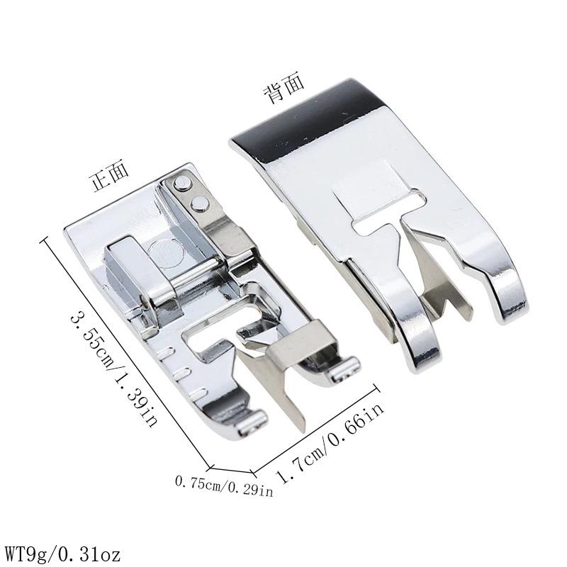 Multifunctional Electric Sewing Machine with Zipper, Binding, and Overlock Presser Foot Attachments
