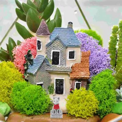 4pcs-Miniature Decor Resin Decoration Craft House Fairy Garden Micro Landscape Home Decor