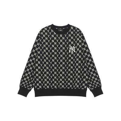 MLB New York Yankees PLAY PIXEL OVERFIT Sweatshirt Unisex Schwarz 3AMTM0224-50BKS
