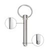 10Pcs/Pack Carbon Steel BallHead Locking Pin 8x60mm for Quick Releases and Reliable Fixation