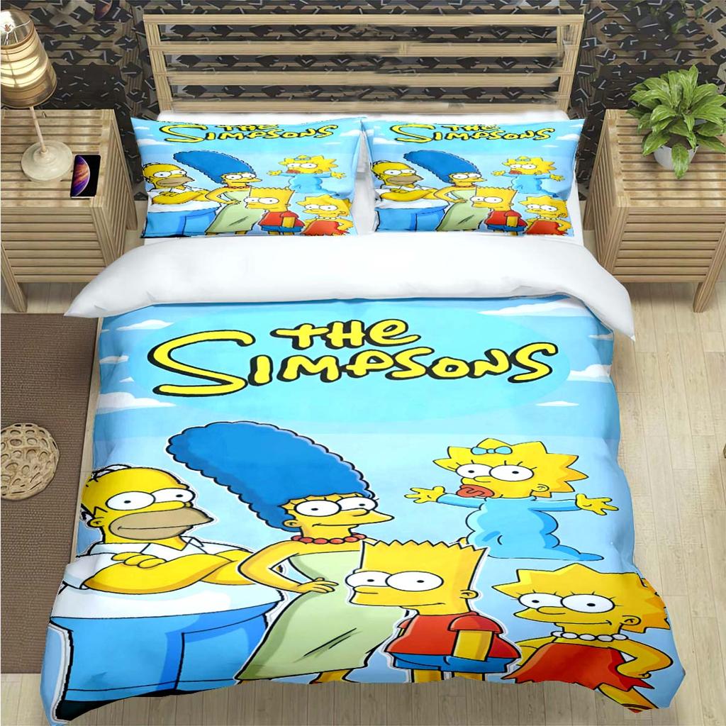 Beliebte Cartoon-TV-Rollen-Druck Bettwäsche-Sets Bettwaren-Set Bettdecken-Set Teens Mädchen Twin Einzel Kind Geschenk