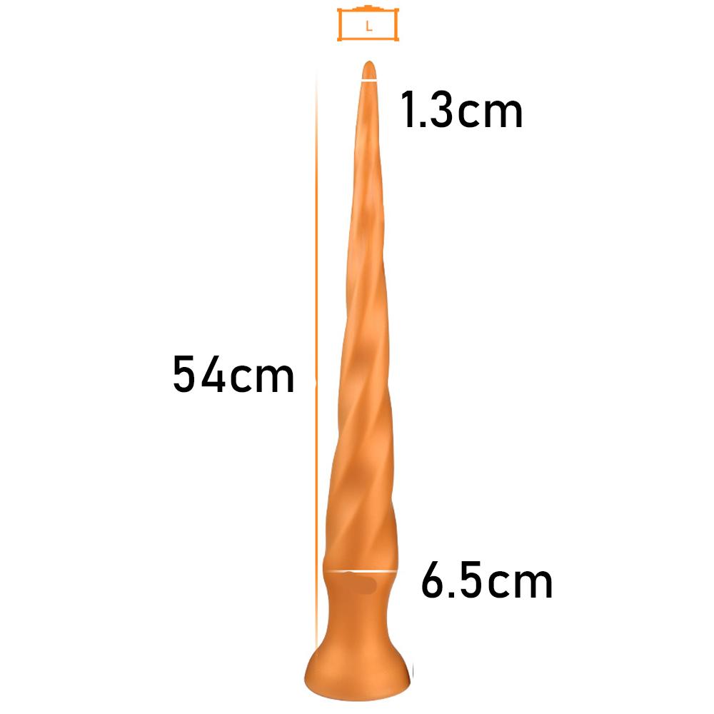 Extended Butt Plug Soft Silicone Masturbator Anal Expander Sex Toys Realistic Penis Strap On Dick Fisting BDSM Dragon Dildo