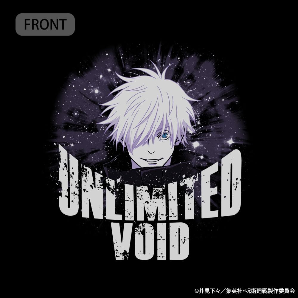COSPA Jujutsu Kaisen Gojo Satoru BLACK XL Size [Official] T-shirt Ver. 2.0