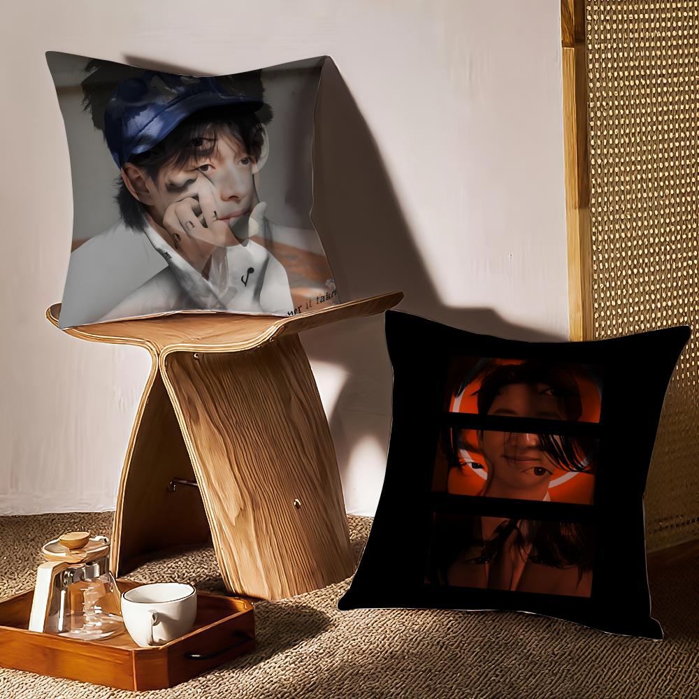 Actor Gong Yoo Cushion Cover Pattern Printed Pillowcase For Living Room Sofa Cushion Cover & Bedroom Decor