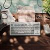 R3 Custom Mechanical Keyboard TKL Layout JIS Layout PBT Keycaps RGB Backlight Keychron Apex Switches Compatible Retro White Red Switches Keychron