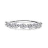 Tancise Classic 925 Sterling Silver Zircon Ring Ladies Jewelry Promesse de mariage Cadeau de fête