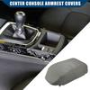 Center Console Armrest Covers for Nissan Pathfinder 05-12 Faux Leather Gray