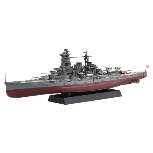Fujimi Model 1/700 Ship NEXT Series No. 7 Japanese Navy Battleship Kongo Pre-Colored Plastic Model Ship NX7