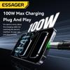 Essager 100W 5A Smart Power-off OTG Adapter Type C OTG Connector With Lanyard For iPhone 17 16 15 Android Phones Tablet Laptop