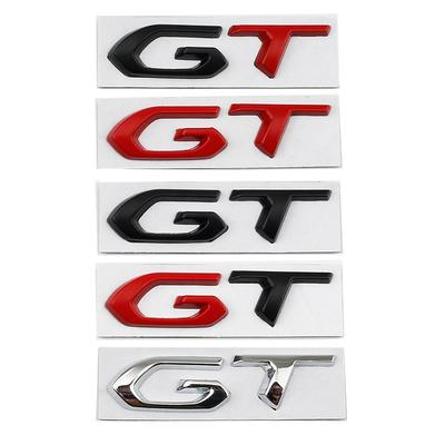 1 buc Autocolant Insignă Metalică 3D cu Logo GT pentru Portbagaj Mașină 308 407 106 205 206 208 3008 5008 108 406 408 306