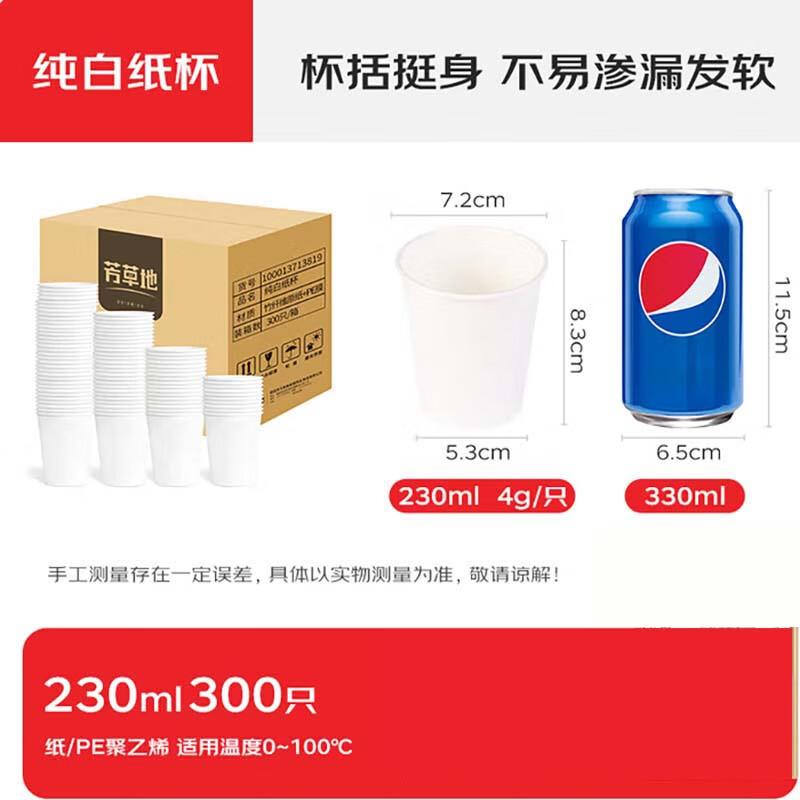 Fangcao Land Disposable Paper Drinking Cups